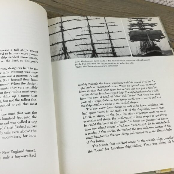 Tall Ships Hardcover Book By Kathryn Lasky & Christopher G. Knight 1978 Dust Jac - Picture 6 of 8